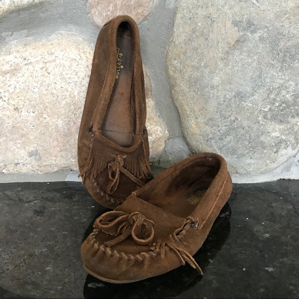 Minnetonka Kilty Hardsole Moccasin